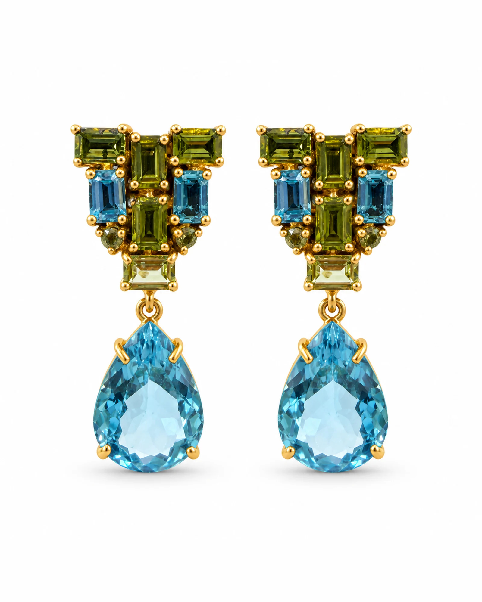 Sunlit Pear: earrings by Ivari