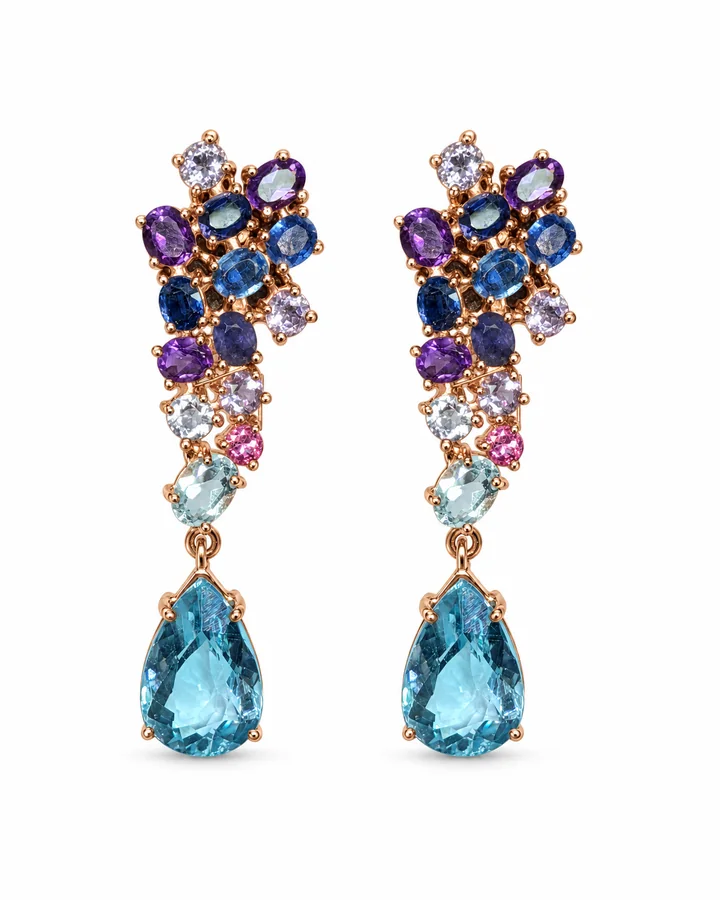Wisteria Drops: earrings by Ivari