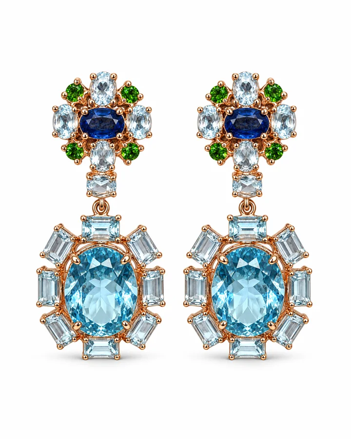 Garden Oval: earrings by Ivari