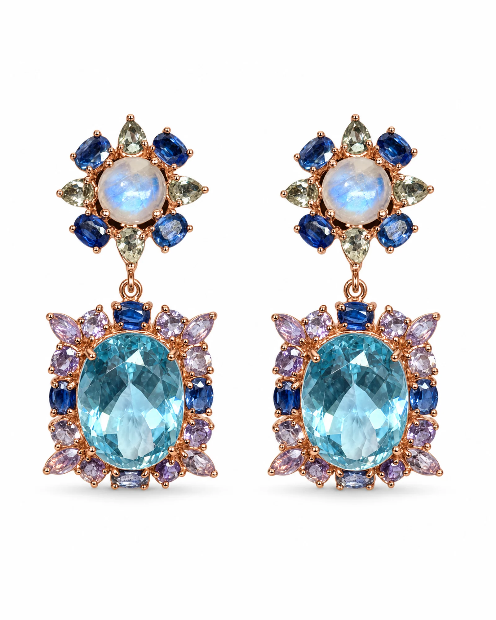 Moonlit Oval: earrings by Ivari