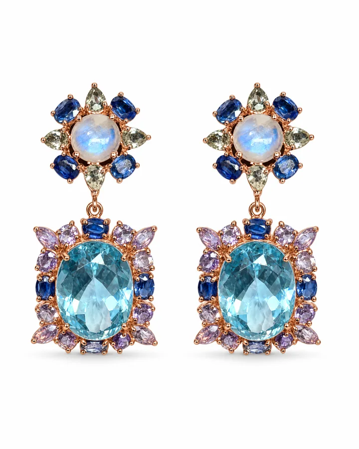 Moonlit Oval: earrings by Ivari