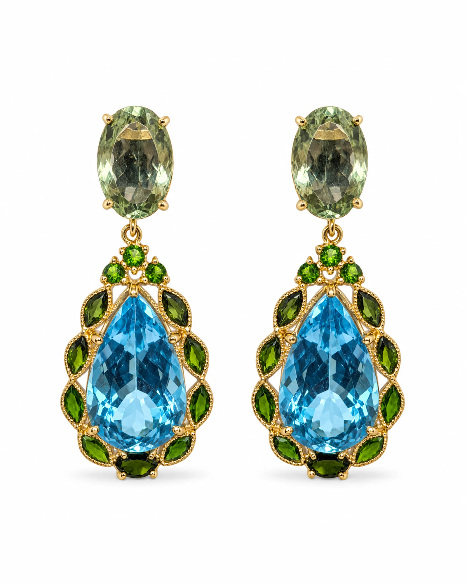 Fern Pear: earrings by Ivari