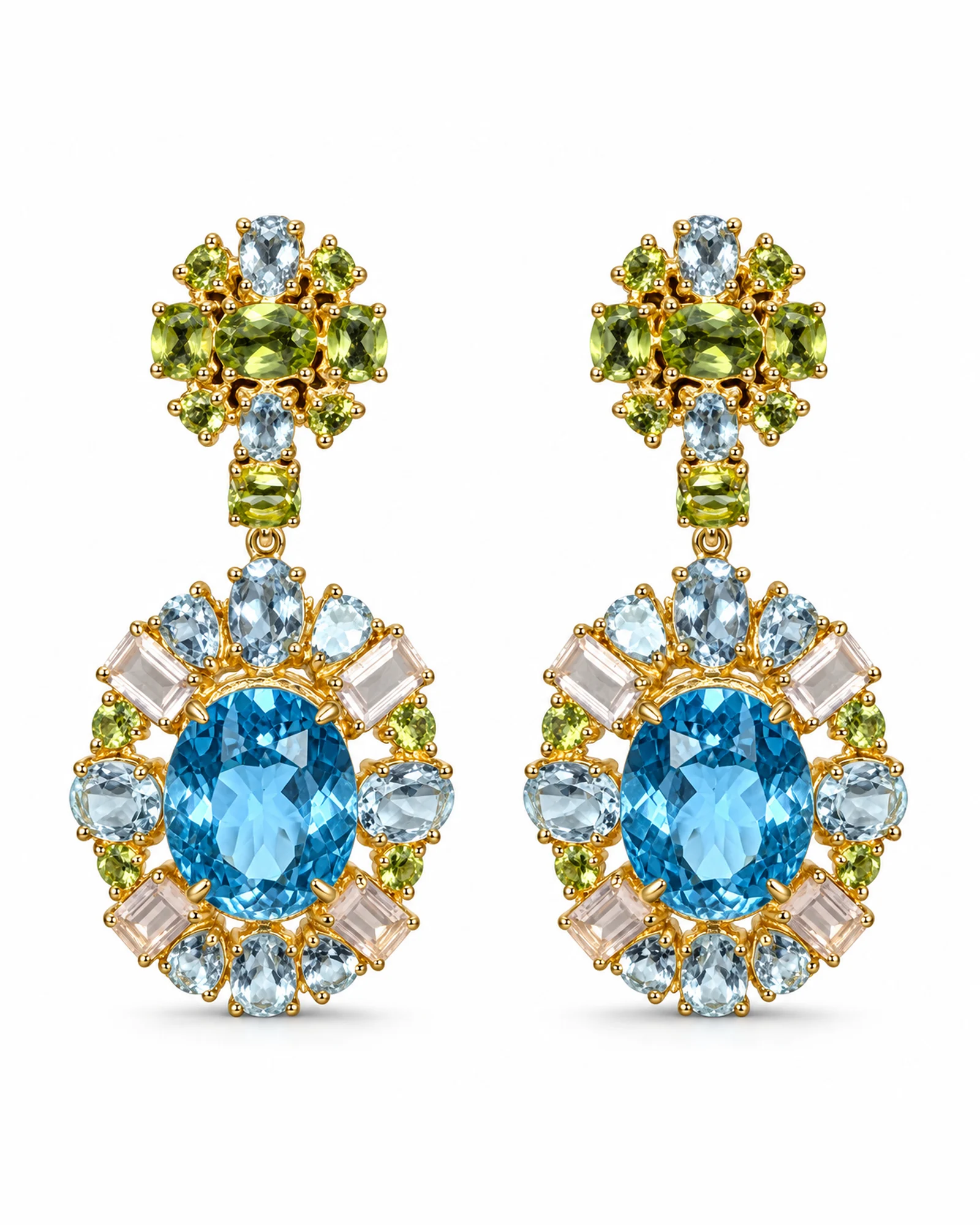 Golden Bloom: earrings by Ivari
